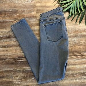 flying monkey gray skinny jeans